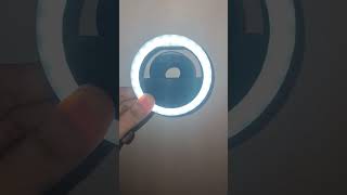 MINI RING LIGHT  ringlight ringlightsetup ringlighttripod minimalist ringlightwithtripod [upl. by Lemay]