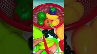 Fruit asmr game santiyag video short pinkkitchenset kitchenwareset miniaturecookware satisfying [upl. by Assereht]