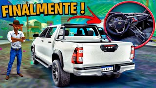 SAIU FINALMENTE NOVO SPOLER DA HILUX NO REBAIXADOS ELITE BRASIL [upl. by Aihppa]