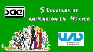 Escuelas de animación en México [upl. by Selinski297]