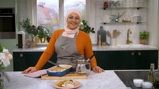 Kökets middag Ugnsbakad torsk med färskoströra och couscous  Köket [upl. by Assina]