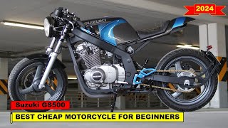 2024 Best cheap motorcycle for beginners Suzuki GS500 [upl. by Sylvie483]