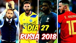 FRANCIA es el PRIMER FINALISTA del MUNDIAL Día 27 RUSIA 2018 [upl. by Battat]