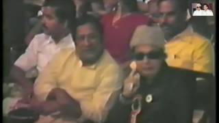 MGR and Shivaji Ganesan Together Rare Video [upl. by Annahgiel]