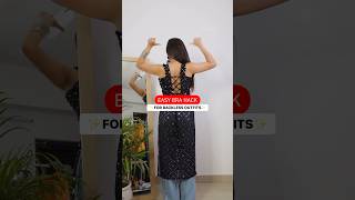 Easy Bra Hack For Backless Outfits  Festive Fashion Hacks  Wedding Hacks  backlessdress fashion [upl. by Caddaric775]