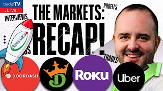 DASH DKNG ROKU Earnings More UBER Upside SMCI Surges The Markets Recap ❗ Feb 15 [upl. by Majka]