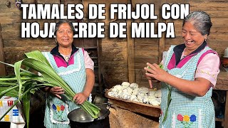 Tamales de Frijol en Hoja Verde de Milpa🌿 Receta Tradicional y Sabrosa [upl. by Irrek]