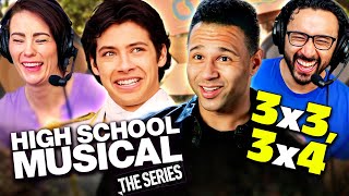 HIGH SCHOOL MUSICAL The Series Season 3 Episode 3 amp 4 REACTION Corbin Bleu  HSMTMTS [upl. by Maximilianus84]