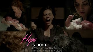 Hope is born The Originals 1×21 amp 1×22 [upl. by Varin]