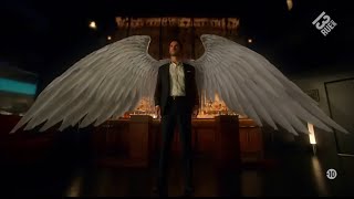 Lucifer 3x01  Lucifer récupère ses ailes et le montre à Amenadiel [upl. by Hadeehsar]