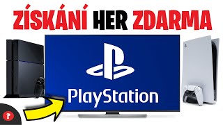 Jak ZÍSKAT HRY ZDARMA na PLAYSTATION  Návod  PS4  Hry zdarma [upl. by Puri]