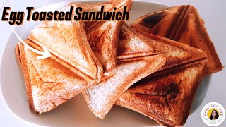 LETS MAKE EGG TOASTED SANDWICH asmr food recipe viralvideo trending subscribers [upl. by Bertilla]