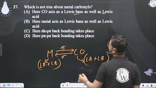 Which is not true about metal carbonyls [upl. by Leehar87]