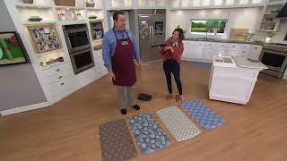 GelPro Elite 20quot x 36quot Patterned Comfort Kitchen Mat on QVC [upl. by Waters211]