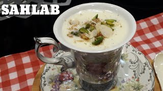 Sahlab Arabic dessert drink [upl. by Enirahtac]