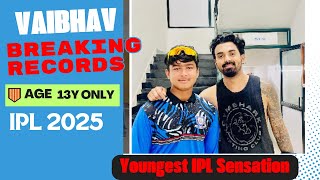 vaibhav suryawanshi ipl auction batting vs australia batting video  ipl auction 2025 highlights [upl. by Yenttirb891]