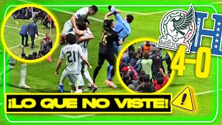 ⚠️ Pleito Afición vs hondureños y Reacción de jugadores a la goleada en el México vs Honduras [upl. by Catarina]