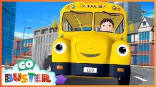 Wheels on the Bus  Part 16  Go Buster Official  Nursery Rhymes  ABCs and 123s wheelsonthebus [upl. by Aksehcnarf]