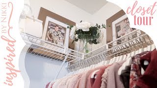 WalkIn Closet Organization  Fall amp Winter  Vlogtober [upl. by Falda]