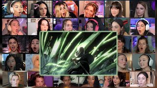 Girls Reaction Demon Slayer Season 4 Episode 1 Reaction Mashup  Demon Slayer Kimetsu no Yaiba [upl. by Pavior680]