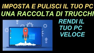 Trucchi per pulire il PC senza programmi in Windows 10 e 11 [upl. by Larret]