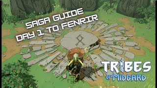 Tribes of Midgard  Saga Guide  How to get to Fenrir [upl. by Aidyl662]