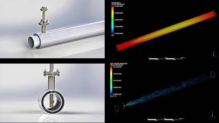 CFD of a desuperheater SolidWorks and Ansys Fluent DPM [upl. by Oicneserc]