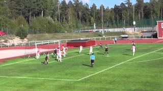 Vallentuna BK  BeleBarkarby 20 HighLights 130914 VBK fotboll Division 3 Östra Svealand [upl. by Pish]