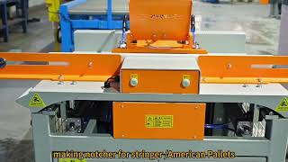 HICAS SF7011 Woodworking Automatic Wood Single Head Notcher Machine [upl. by Anuska]