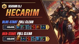 Season 13 Hecarim Jungle Clear Guide [upl. by Kristy]