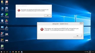 How to Fix WDScoredll WDSUTILdll are Missing Errors in Windows PC [upl. by Calesta]