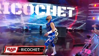 Ricochet Entrance  WWE Monday Night Raw April 29 2024 [upl. by Kinny]