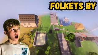 Det begynner å ta form  Folkets By SMP EP 5 [upl. by Nevets659]