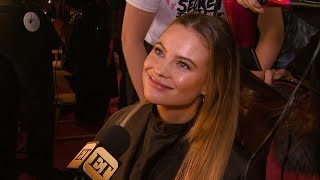 Victorias Secret Angel Behati Prinsloo Shares How Husband Adam Levine Is Her Hype Man Exclusive [upl. by Charmain]