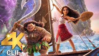 MOANA 2 All Clips  Trailer 4K ULTRA HD 2024 [upl. by Sreip469]