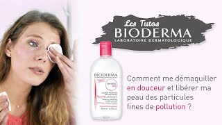 Tout sur l’eau micellaire Sensibio H2O  les tutos BIODERMA [upl. by Eryn410]