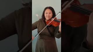 Toss A Coin To Your Witcher violin cover Rachel England shorts [upl. by Itirahc]