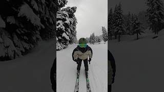 Skiing Snoqualmie Pass Washington gopromax 360video snoqualmie skiing [upl. by Accalia459]