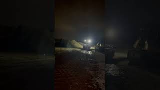 dynapac compactor Night work gravel at 7am [upl. by Adlar]