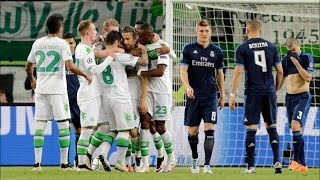 UEFA Champions League  QuarterFinal  First Leg  Real Madrid 02 Wolfsburg [upl. by Dulcia]