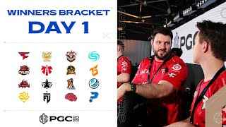 PGC 2023 Winners Bracket Stage DAY 1 [upl. by Nrubua324]