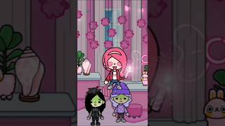 Toca World Which one do you choose  🩷🖤💜 funny art new viralvideo shorts fyp trending [upl. by Thynne453]