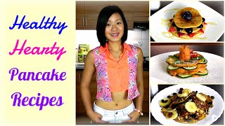 3 Easy amp Healthy Pancake Recipes [upl. by Bab]