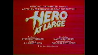 Hero At Large 1980 TV Spot [upl. by Bartholomeus]