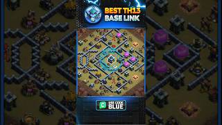 TH13 Legends Push Base with LINK 2024  PROOF Replays 🛡  clashofclans clashon basebuilding coc [upl. by Annabal]