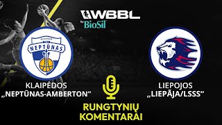 BioSil WBBL interview NeptunasAmberton Klaipeda v LiepajaLSSS [upl. by Ordway]