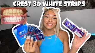 ICH TESTE DIE CREST 3D WHITE STRIPS 14 TAGE 🦷 honest review [upl. by Mcfadden]