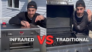 Infrared Grill VS Traditional Grill  What is the difference infraredgrill gasgrill bbqgrill [upl. by Egor]