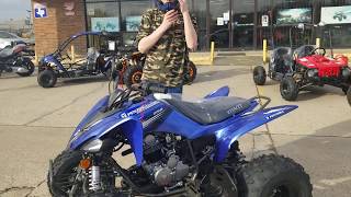 OMG Pentora 250CC ATV Yamaha Raptor clone making donuts  ATV  quad  4 wheeler  Pioneer Power [upl. by Jahdai]