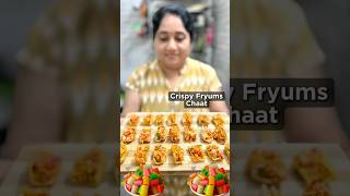 Crispy Finger Chaat🤤👌🏻😋 chaat chaatrecipe malluvlogz [upl. by Ahsam]